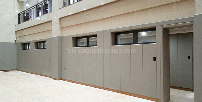 Collision-Proof Wall Panels for Police Interview Room Crashproof Judge Room Acoustic Panels for Judges Room