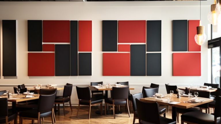 acoustic art for restaurant