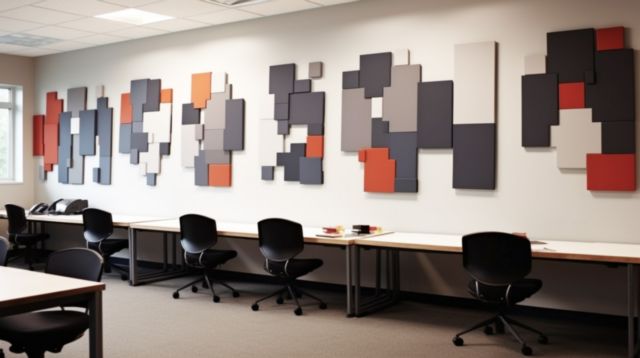 acoustic indoor wall covering
