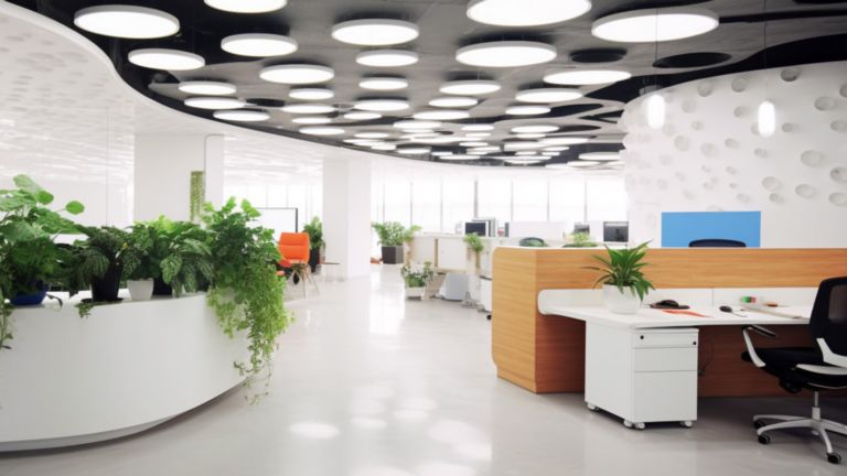 acoustical ceiling clouds for office