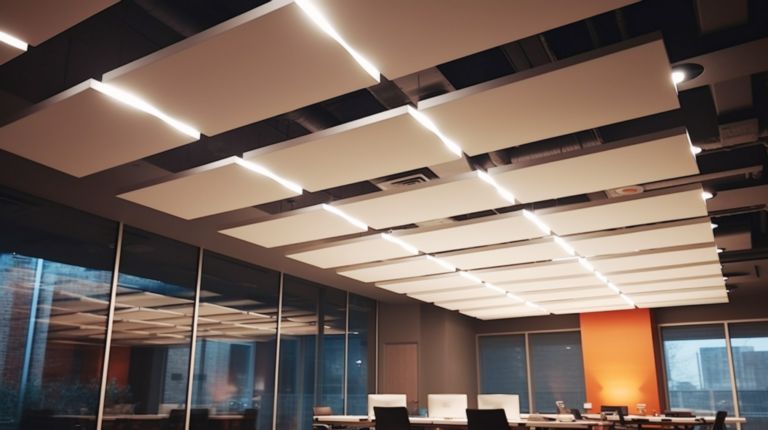 ceiling acoustic clouds