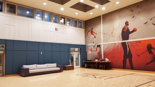 sound panels for gymnasium